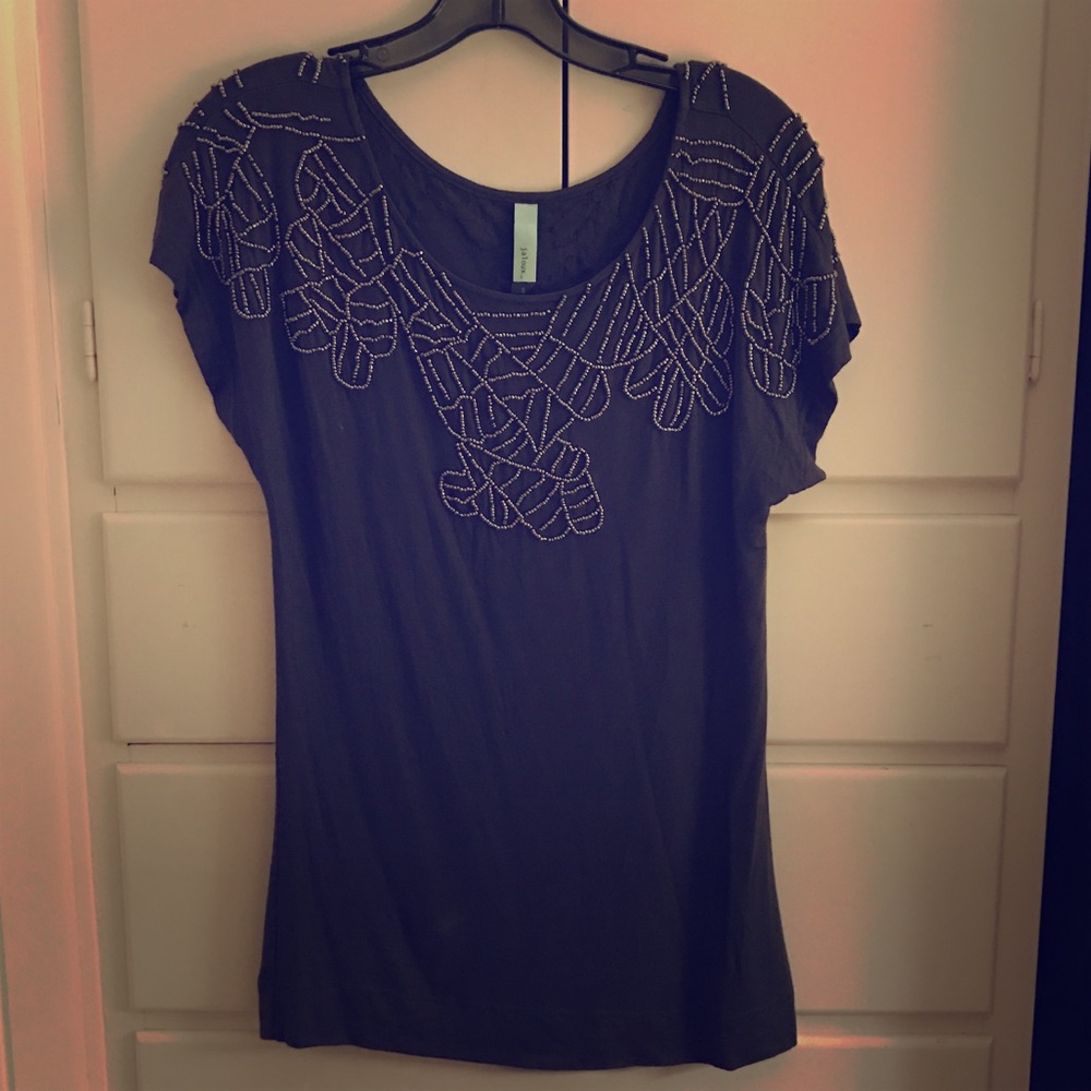 Jaloux_ Gray Top